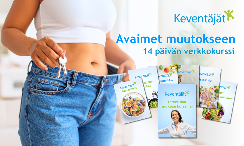 Avaimet muutokseen -kurssin mainoskuva